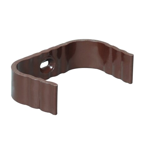 Amerimax Home Products Amerimax 0.8 in. H X 2 in. W X 3.25 in. L Brown Vinyl K Downspout Band M1634-30